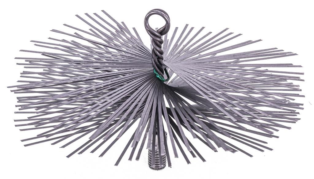 Szczotka kominowa z blaszek 175mm