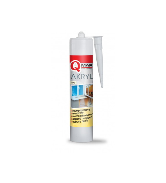 Uszczelniacz akrylowy biały 300ml