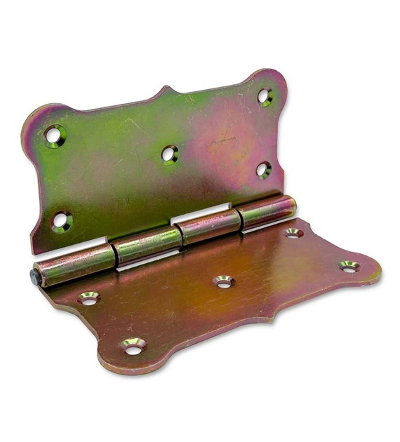 Zawias budowlany ocynk 100x100mm RETRO