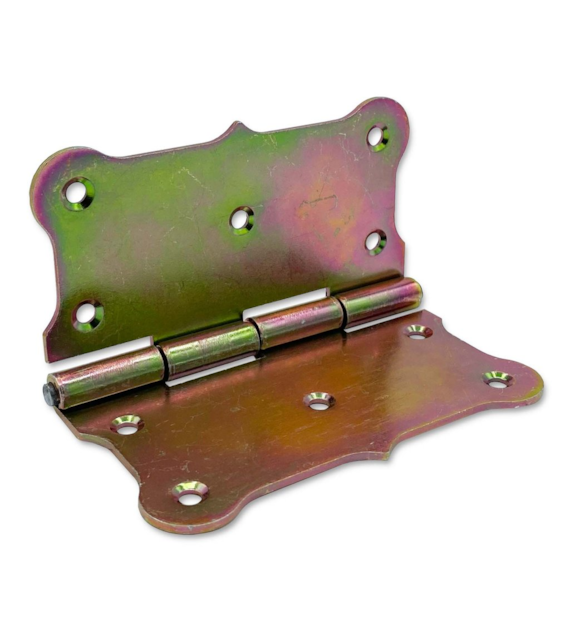 Zawias budowlany ocynk 100x100mm RETRO