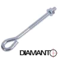 Naciągi do siatki ocynkowane 10 oczko zamknięte DIAMANTO