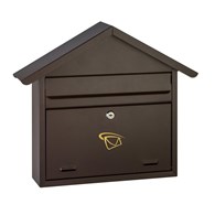 Skrzynka na listy domek prosty 410x470x110