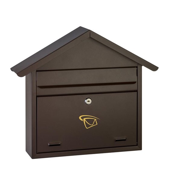 Skrzynka na listy domek prosty 410x470x110