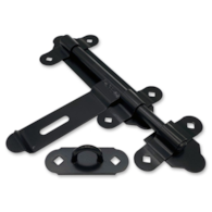 Zasuwa bramowa 300mm czarna