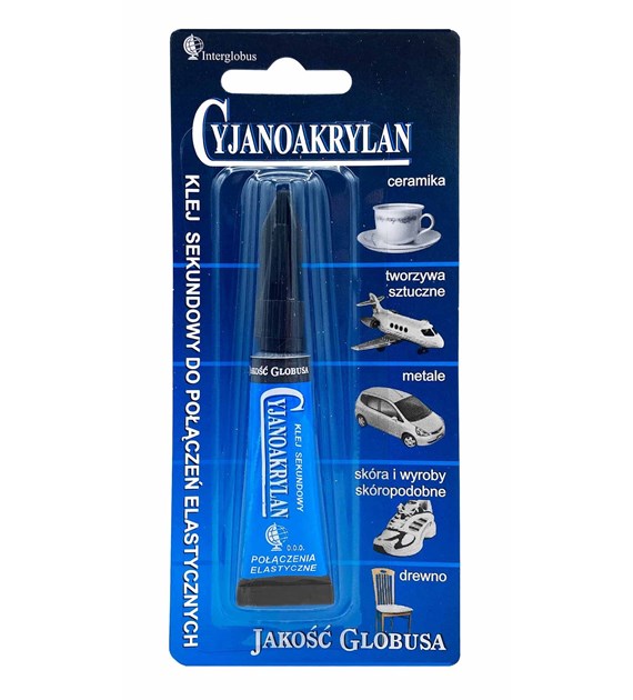 Klej cyjanoakrylan  E  do połączeń elastycznych