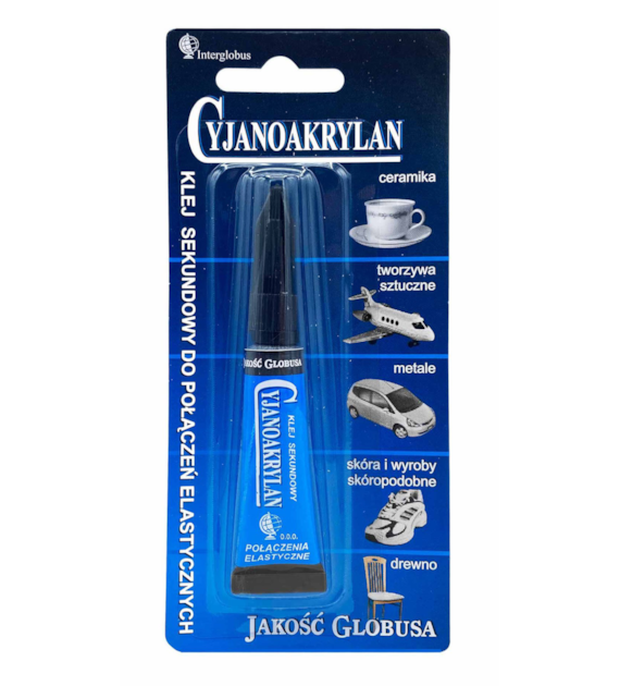 Klej cyjanoakrylan  E  do połączeń elastycznych