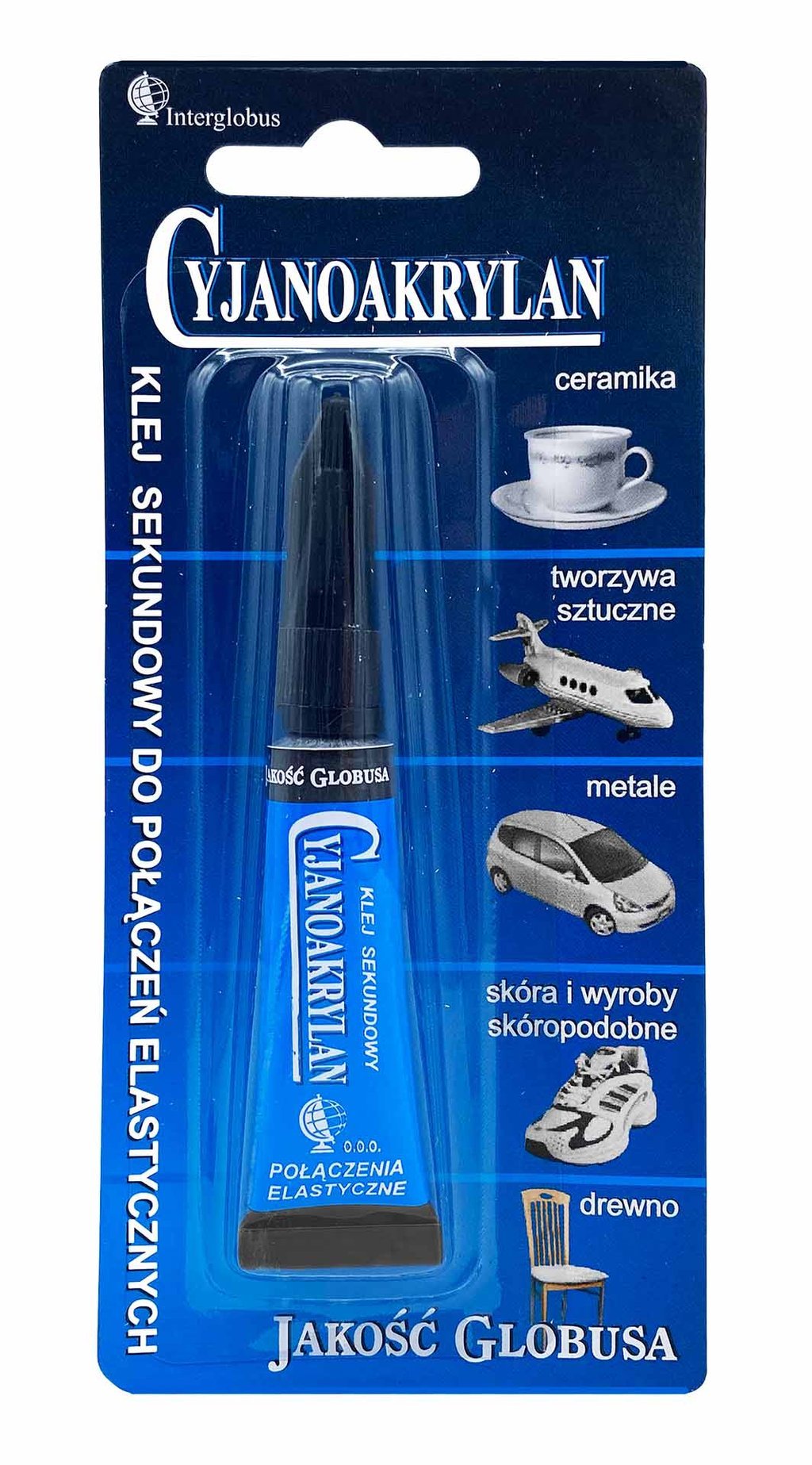 Klej cyjanopan  E 
