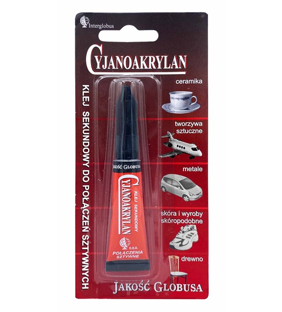 Klej cyjanoakrylan  M  do połączeń sztywnych