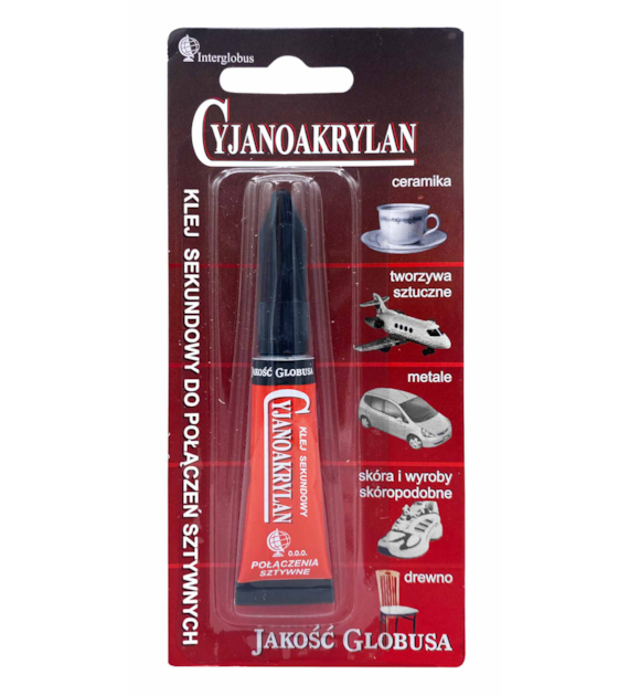 Klej cyjanoakrylan  M  do połączeń sztywnych