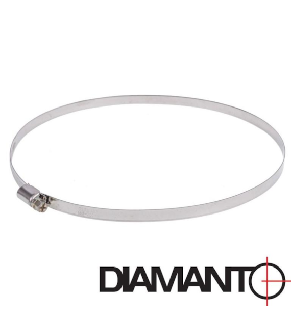 Opaska ślimakowa 180 - 200 mm DIAMANTO