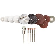 Zestaw tarcz do miniszlifierki 9 szt