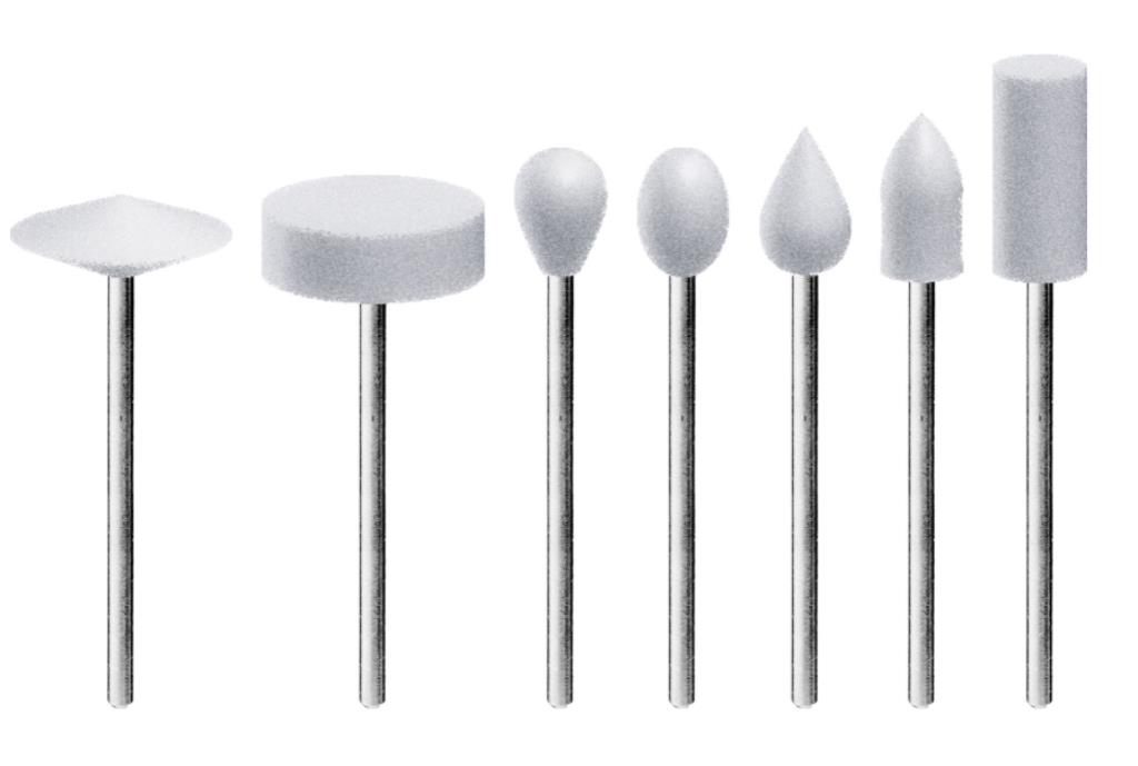 Sztyfty filcowe do miniszlifierki, 7 szt