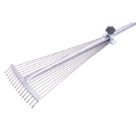 Grabie wachlarzowe regulowane drążek metalowy
