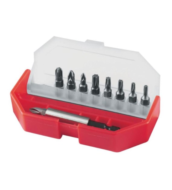 STANLEY Komplet końcówek do wkrętaków: PHILL, POZI, PŁ, MAGNET, 10 szt