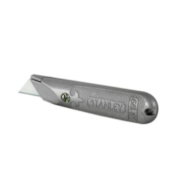STANLEY Nożyk metalowy '199E', ostrze stałe, 3 ostrza zapasowe