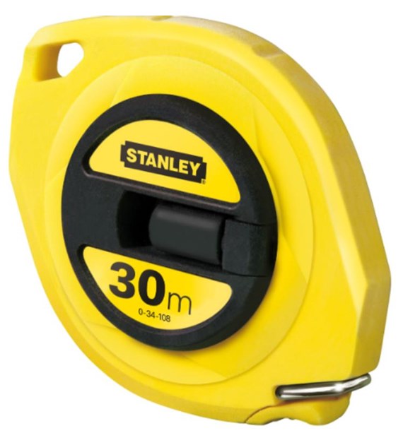 STANLEY Miara 30m, taśma z włókna szklanego, obudowa zamknięta