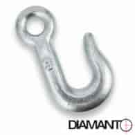 Hak linowy zwykły 60mm DIAMANTO