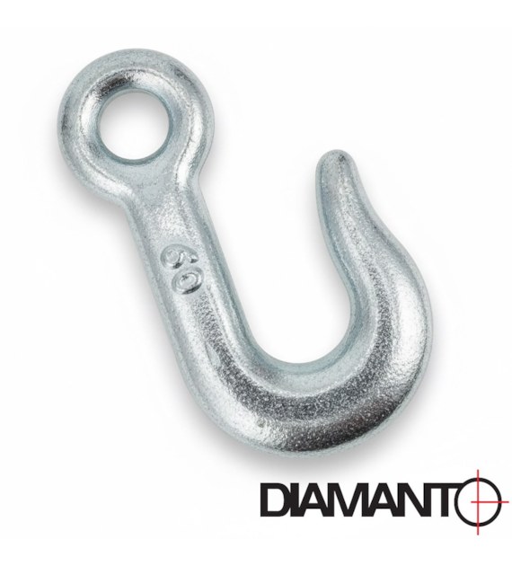 Hak linowy zwykły 60mm DIAMANTO