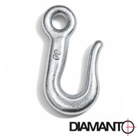 Hak linowy zwykły 80mm DIAMANTO