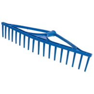 Grabie plastikowe 18-zębne WZMOCNIONE