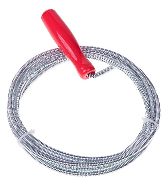 Spirala kanalizacyjna fi 5 mm - 1,5m ocynkowana DIAMANTO