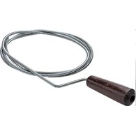 Spirala kanalizacyjna fi5mm x 2m ocynkowana z drewnianą rączką