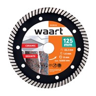 WAART Tarcza diamentowa 125 x 22,2 mm Turbo