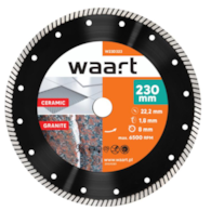 WAART Tarcza diamentowa 230 x 22,2 Turbo