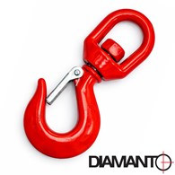 Hak obrotowy z zabezpieczeniem 1,00T DIAMANTO