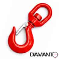 Hak obrotowy z zabezpieczeniem 1,00T DIAMANTO