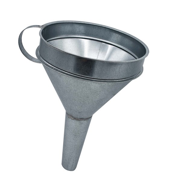 Lejek do paliwa prosty ocynkowany