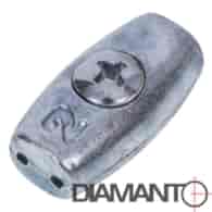 Zacisk linowy - kubełkowy 2 mm DIAMANTO