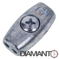 Zacisk linowy - kubełkowy 3 mm DIAMANTO