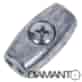 Zacisk linowy - kubełkowy 3 mm DIAMANTO