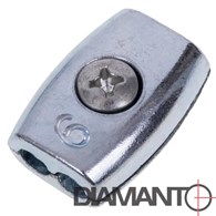 Zacisk linowy - kubełkowy 6 mm DIAMANTO