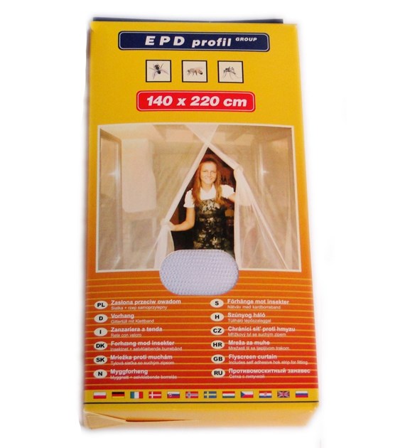 Siatka przeciw owadom 150x180mm BIAŁA