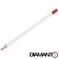 Ołówek do szkła i glazury 240mm - czerwony, trójkątny DIAMANTO