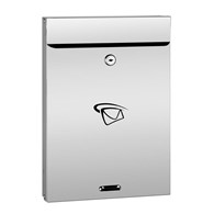 Skrzynka na listy A4 355x250x60mm (nierdzewna)