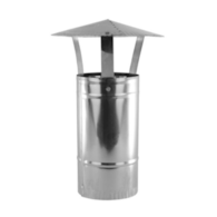 Kominek wentylacyjny nierdzewny 100mm