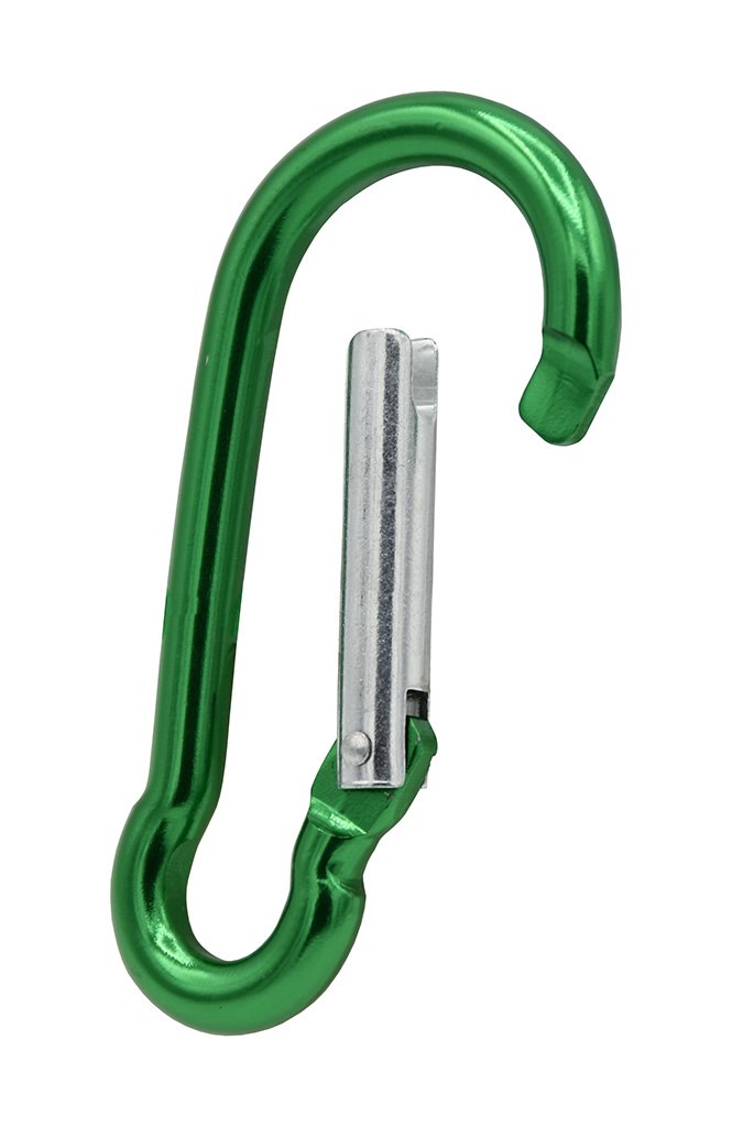 Karabińczyk aluminiowy KOLOROWY 70mm DIAMANTO