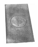 Płyta kuchenna 1-otwór 70x33