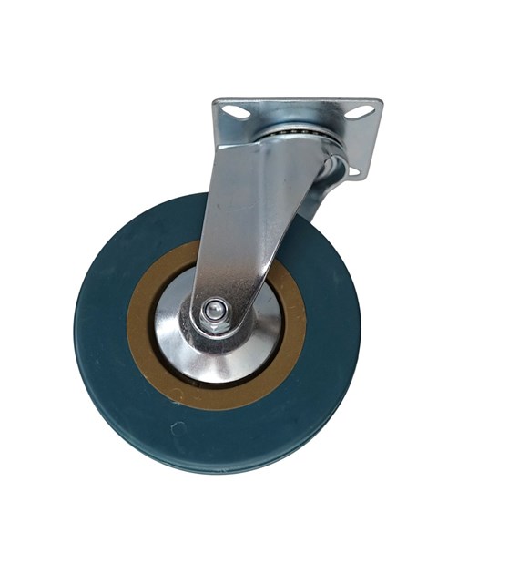 Kółko uniwersalne obrotowe 50 mm guma szara DIAMANTO