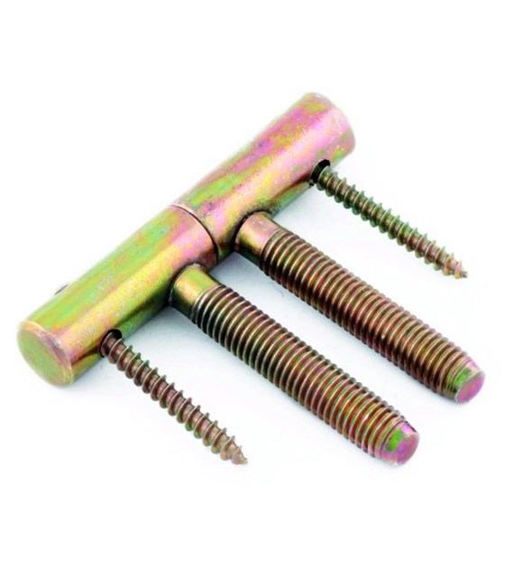 Zawias drzwiowy wkręcany fi 15 + 2 wkręty