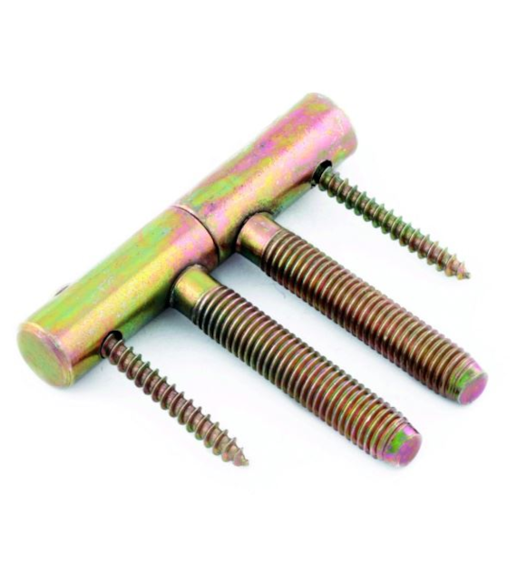 Zawias drzwiowy wkręcany fi 15 + 2 wkręty