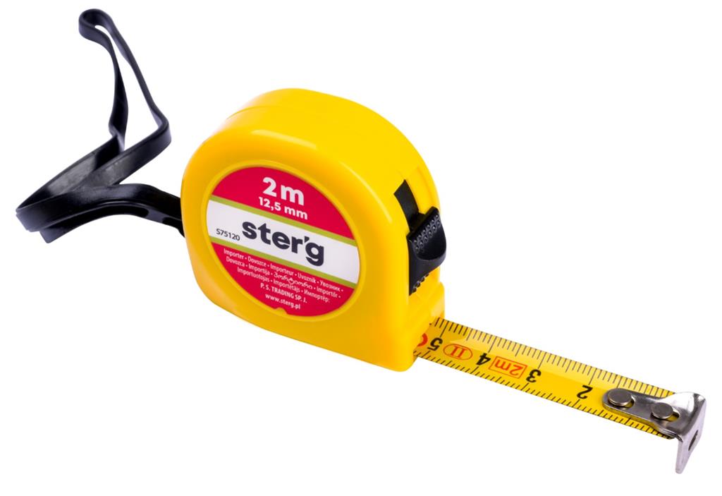Miara zwijana stalowa 2 m 12,5 mm