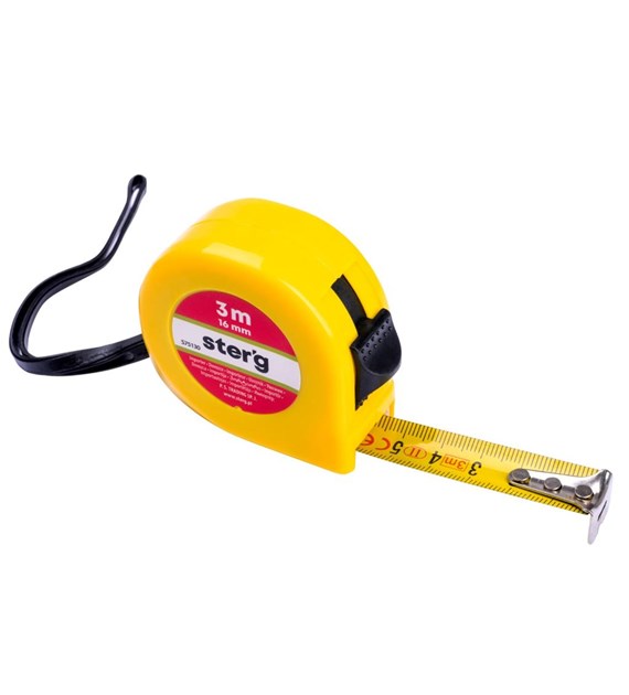 Miara zwijana stalowa 3 m 16 mm