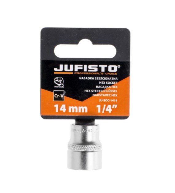 JUFISTO Nasadka sześciokątna 1/4  14 mm