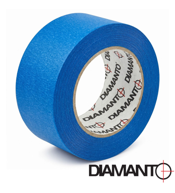 Taśma malarska NIEBIESKA 38mm x 50y DIAMANTO
