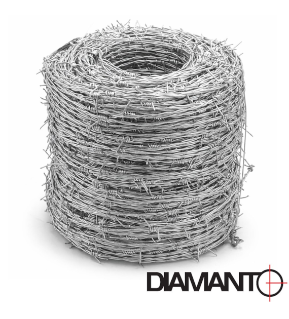 Drut kolczasty 250mb/rolka ocynk ogniowy