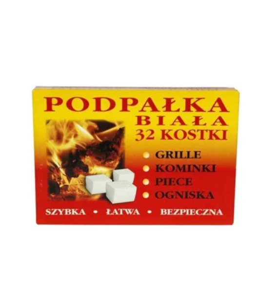 Rozpałka do grilla ORO 32 kostki BIAŁA